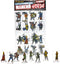 Arcknight Mankind Horde Flat Plastic Miniatures, 31 Unique Human-Themed Enemy Minis for DND