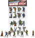 Arcknight Mankind Horde Flat Plastic Miniatures, 31 Unique Human-Themed Enemy Minis for DND
