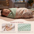 30 40 Inch GUNTAIL Baby Blankets for Girls - Super Soft Nursery Minky Blanket, Newborn Baby Blanket with Double Layer