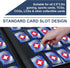 16 1000+ Album, GEAoffice Pockets Card Binder for Cards, Premium Sturdy Card Holder PU Cover Collection Binder for MTG