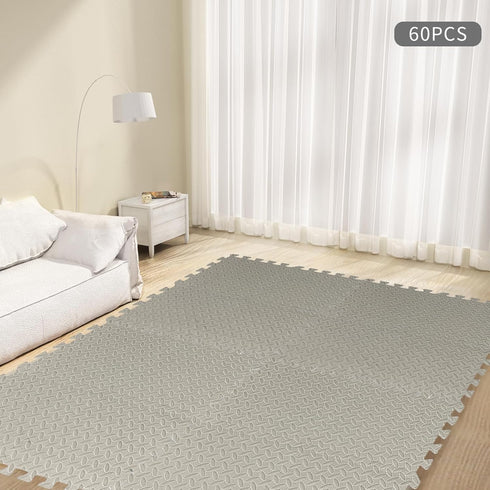 Mlonausz Soft Non Toxic Baby and Kids Play Mat EVA Foam Floor Interlocking Tiles Playroom