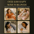 100% U-Shaped Pregnancy Pillow Cotton Cover, Full Body Maternity Support for Belly, Back and Legs Bonus Eye Mask