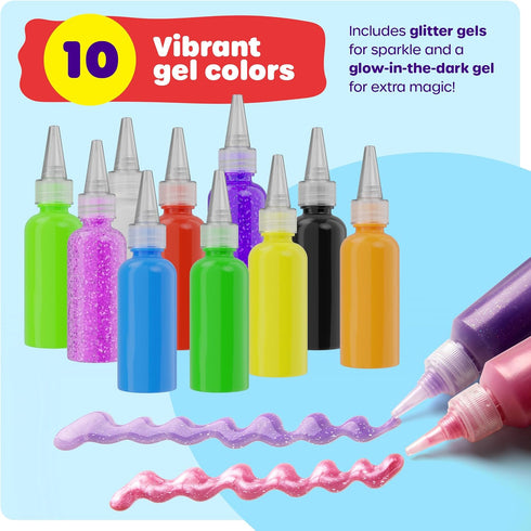 Set Dan&Darci Aqua Fairy Water Gel Kit for Kids - Gifts for Girls - Magic Elf Toy Kits - Waters Pets - DIY Squishy