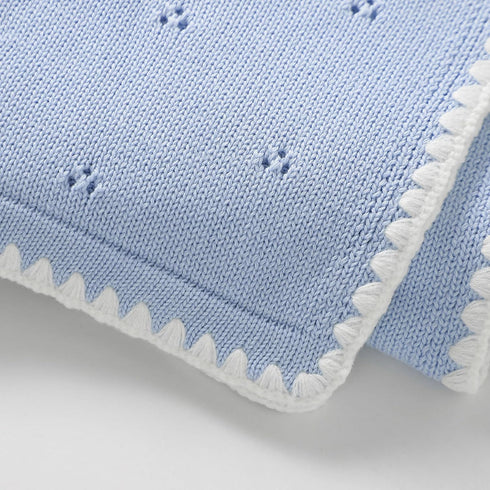 30 40 Inch Baby Blanket Knit Ultra Soft Swaddle Receiving Blankets for Boys & Girls Cotton Knitted Newborn Infant