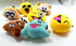 OHill 24 Pack Emoticon Plush Mini Pillows, Party Favor for Birthday Home Decoration