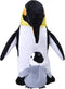 Wild Republic Mom and Baby Emperor Penguin, Stuffed Animal, 12 inches, Gift
