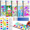 JUNQIU 5Pack Water Color Paint Sets for Kids, Paint With Water Books