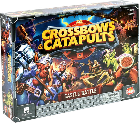 Goliath Crossbows & Catapults Castle Battle | Strategy Game to Build Your Castle & Destroy Opponent