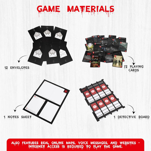 Vendetta: A Modern Murder-Mystery Game for Adults