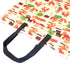 wegreeco Reusable Wet Dry Cloth Diaper Bag - Orange Fox Design
