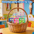 24 Pack 3-12, Rainbow Scratch Paper Party Favors: Christian Rainbow Scratch Notebook, Goodie Bags Stuffers Coloring