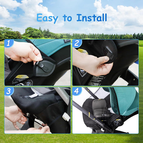 Premium Quality Mosquito Net for Stroller, Compatible with Doona Stroller & Car Seat, Machine Washable