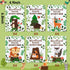 24Pcs Dvbonike Woodland Animals Activity Books for Kids Forest Creatures Mini Fun Games Coloring Book in Bulk Wild