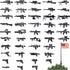 Weapons Pack Military U.S Weapons in Game Toy Set - Accessories Compatible with Major Brands