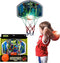 LED Light Up Basketball Toy Set for Boys and Girls - Ages 4 and Up