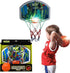 LED Light Up Basketball Toy Set for Boys and Girls - Ages 4 and Up
