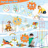 Ggiibro 800Pcs Straw Constructor STEM Building Toys for Kids with Storage Box