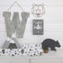 NoJo Lighted Wall Decor - Inspirational 'Explore, Dream, Discover, Wander' Design in Grey and Charcoal