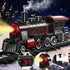 Set 2-4, Sets 3-8 Train for Toddlers Electrical Trains with Track, Smoke, Light, Sound and Scene, Christmas Train
