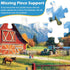 WSCXSC 2 Pack 300 300 Countryside Pieces Puzzle for Adults,Autumn Puzzle Farm Jigsaw Puzzles Pieces for Adults Kids