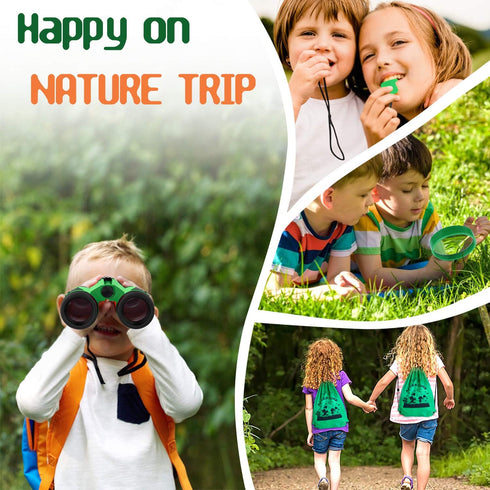 16 3-12 GINMIC Kids Explorer Kit & Bug Catching Kit, Pcs Outdoor Exploration Safari Kit for Kids Camping