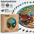 LEOGOR Wooden Jigsaw Puzzle for Adults — 350 Piece Eternal Tree of Life Nature Inspired Round Design
