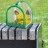 ZOOFOX 2 Pack Monarch Butterfly Habitat, 8" Small Collapsible Insect Mesh Cage Terrarium