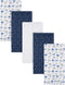 Gerber Boys Newborn Infant Baby Toddler Nursery 100% Cotton Flannel Receiving Swaddle