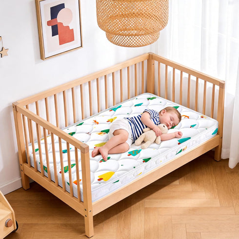 38" 24" 4"- Mini Crib Mattress x x Firm Support and Comfort Premium Foam,Noiseless and Odorless,Hypoallergenic Mini