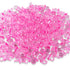 Super Z Outlet Mini Acrylic Baby Pacifiers for Baby Shower Decorations, 144 Pieces (Pink)