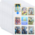 60 Pack 1080 Pockets Binder Card Sleeves Double-Sided 9 Pocket Trading Card