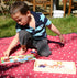 TOWO Wooden Bear Family Dress Up Puzzle Box - Sorting and Matching Jigsaw Puzzle for 3 Year Olds
