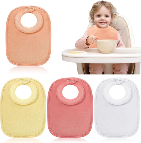 Twistover Newborn Bibs Feeding Bibs for Drooling and Teething Comfy Neck Baby Bib