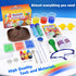 UNGLINGA 30+ Experiments Science Kits for Kids, Educational STEM Project Activities, Chemistry Set, Volcano Eruption