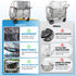 W4 Clear Stroller Rain Cover for Trolley Cart, Rain Cover for Wagon Stroller with Mosquito Net, Big Size Suitable
