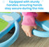 hand2mind Green Plane Glider Scooter Board, Floor Scooter Board, Gross Motor Toys, Kids Exercise & Physical Education