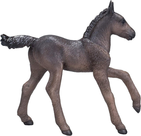 MOJO Hand Painted Black Arabian Foal Realistic Equestrian Horse Club Toy Figurine