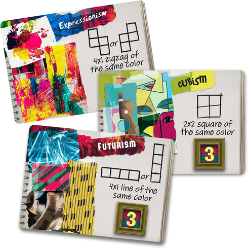Abstract Academy by Crafty Games: Creative Strategy Board Game for 2-4 Players, 30-45 Minutes Gameplay