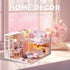 Flever Dollhouse Miniature DIY House Kit Creative Room with Loft Apartment Scene for Romantic Artwork Gift (Tranquil