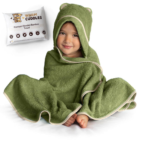 Premium Toddler Towels with Hood - Extra Soft Rayon from Bamboo Toddler