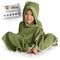 Premium Toddler Towels with Hood - Extra Soft Rayon from Bamboo Toddler