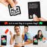 Fun Red Flag Green Flag Party Game - Judge Friends' Dating Decisions - 230 Diverse Questions for Adults