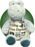 Birth Stat Stuffed Animal - Birth Announcement Stuffed Animals - Personalized Baby Boy Gifts Birth Information Plush