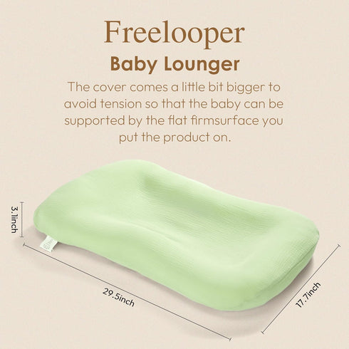 0-24 Baby Lounger, Suitable for Newborns Months, Infant Lounger for Home and Travel, Soft Cotton and Breathable, Nest