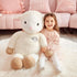 IKASA 30" Giant Sheep Stuffed Animal - Jumbo Soft Kawaii Plush Toy for Kids & Girlfriend