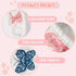 Zainpe 6Pcs Snap Muslin Cotton Baby Bibs Infants Feeding Bib Adjustable Soft Drool Bibs for Toddlers Girl Boy