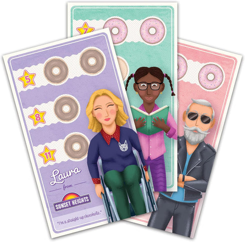 Dollars to Donuts Board Game, Family Game Night for 1-4 Players, 30-60 Minutes Gameplay, Ages 8+