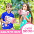 Dolanus Bubble Gun 2 Pack - Bubble Maker Blower Toy for Kids 3-8 Years Old, Indoor Outdoor Birthday Party