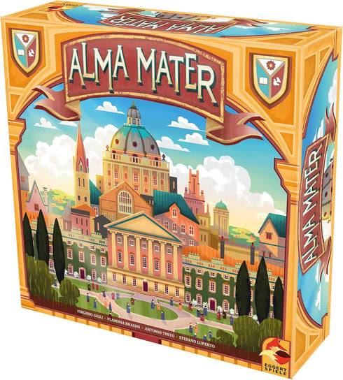 Plan B Games Alma Mater Board Game, Manage a 15th Century University, Resource Management Game for Ages 14+, 2-4 Players