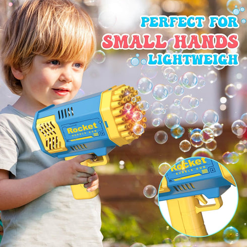 Toys for 3-8 Year Old Boys Girls, 2 Pack Bubble Machine for Kids with Bubble Solution, Birthday Toy